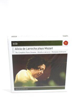 Alicia De Larrocha - Alicia De Larrocha Plays Mozart (Cd, Compact Disc)Brand New